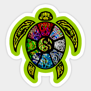 Turtle Bagua Sticker